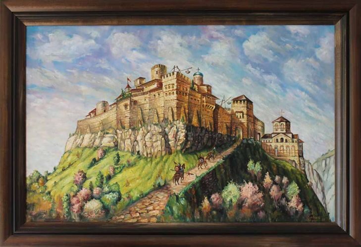 Крепостта Раховец, пейзаж